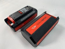 Hoover Commercial CH27260 6Ah 40V Lithium Ion Battery 2 Pack For Parts only