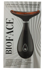 NIB BioFACE LED Facial Neck Massager 3 Temperature  Vibration Modes NEW