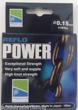 PRESTON INNOVATIONS REFLO POWER LINE - HOOK LENGTH MONO - 100M