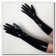 Latex Elbow Length Gloves Classci Opera Gloves Unisex Customized 0.4mm G9