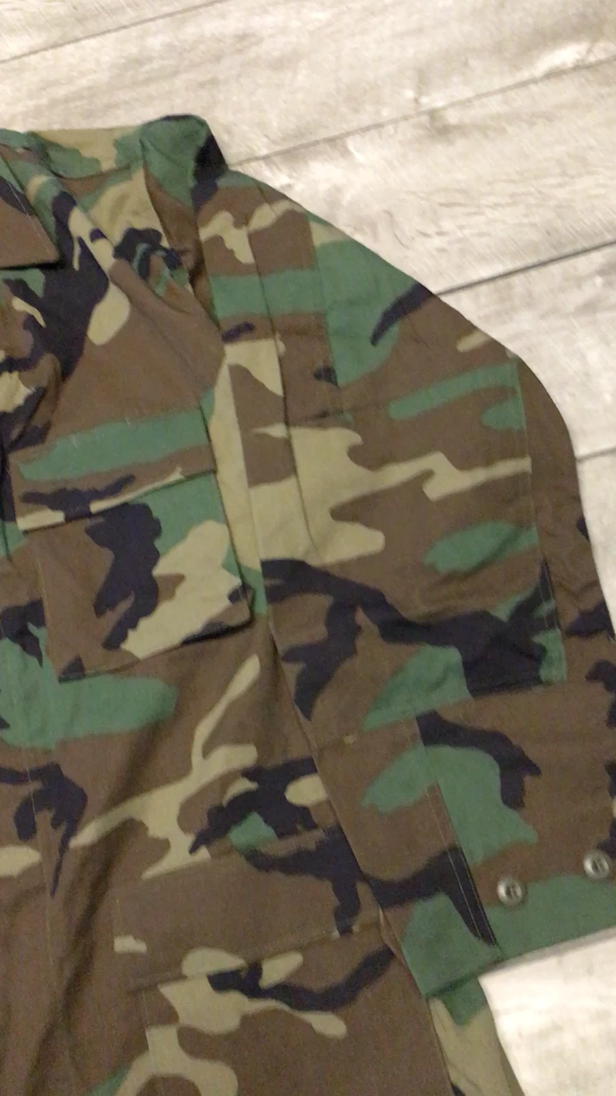 american-apparel woodland temperate military camo jacket
