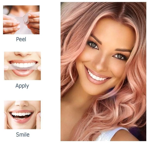 Teeth Whitening Strips PAP  Professional Dental Whitening Bleach Dental Whitener - Picture 5 of 24