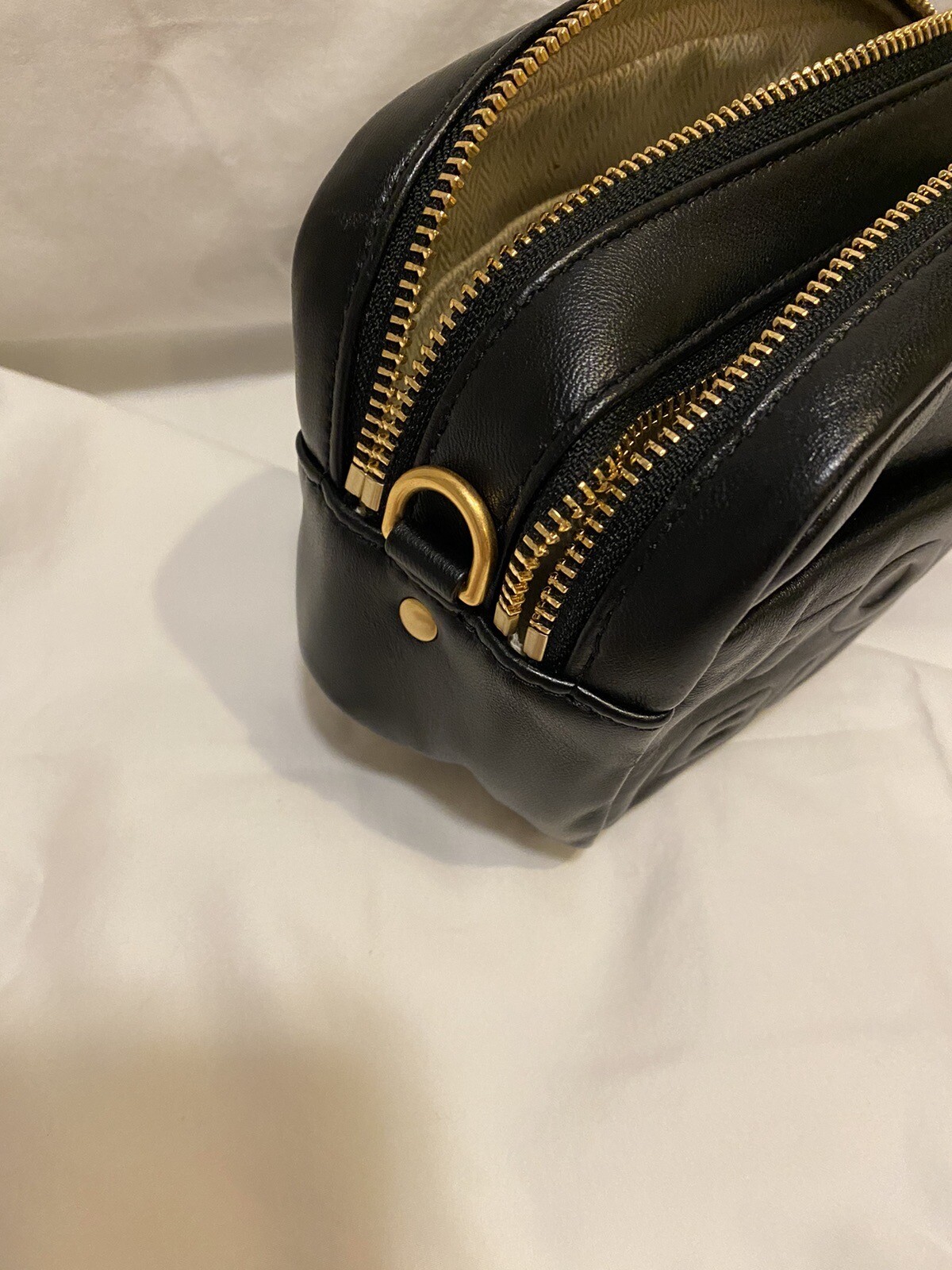 tory burch used leather crossbody (no strap) Gem
