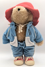 Eden Paddington Bear Jogger with Blue Jogging Suit Original Shoes Vintage 1981