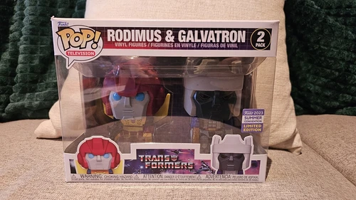 Funko Pop! Vinyl: Transformers - Rodimus & Galvatron - 2 Pack (SDCC) - GameStop