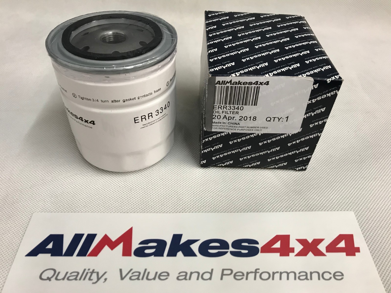 Allmakes Land Rover 200TDI & 300TDI Oil Filter ERR3340