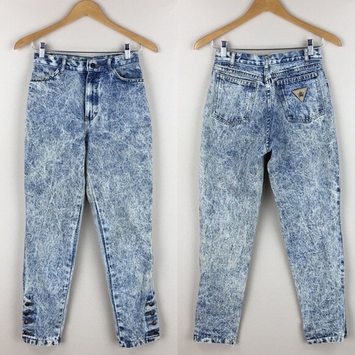 Vintage Gap Ferrat High Waist Acid Wash 