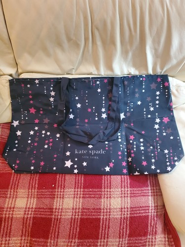 Kate Spade Multicolor Foldable Beach Shopper Tote Bag - Picture 6 of 7