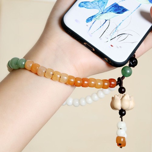 Kunststoff Handgelenk Lanyards Abzeichen Halter Lanyard Perlen Phone Straps - 第 7/11 張圖片