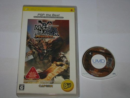 Monster Hunter Portable 1 (Japanese Best, no manual) PSP Japan import US Seller - Picture 1 of 7