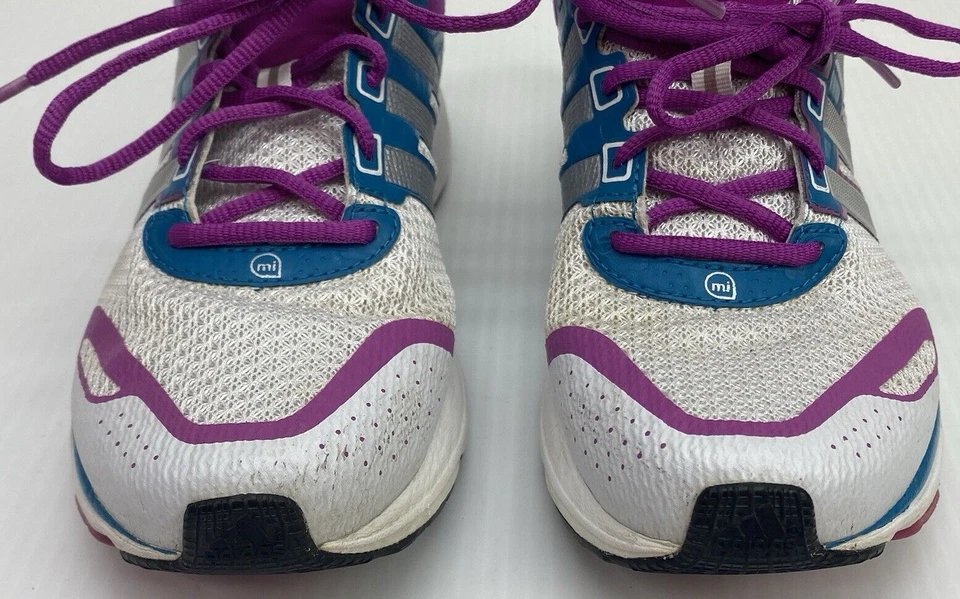 Adidas Mi Supernova Glide 5 Mujer Zapatos para Correr Talla 9 Tenis Púrpura Azul L38181 Foto 3 de 4