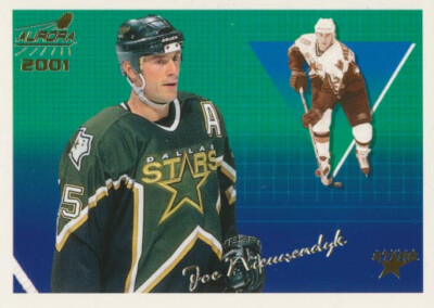 2000-01 Aurora #47 JOE NIEUWENDYK - Dallas Stars
