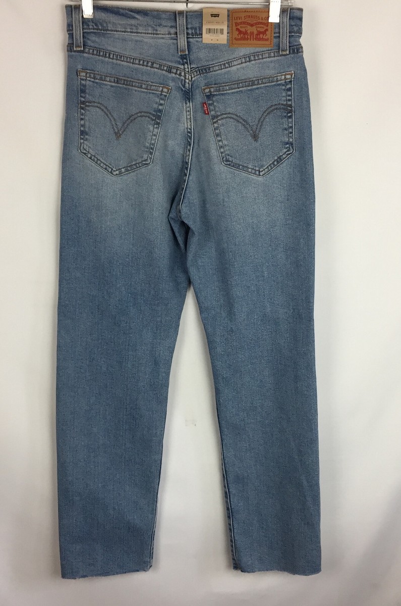 Levi's Wedgie Straight Jeans Women's 6 28x28 Denim High Rise