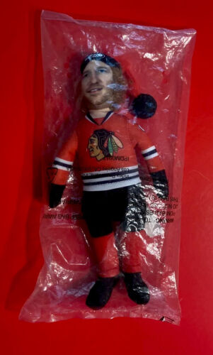 CHICAGO BLACKHAWKS Duncan Keith on a Wreath Plush Doll Figure NHL Hockey SGA NEW - Afbeelding 1 van 5
