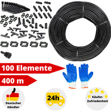 Drip hose perl hose 400 m drip pipe irrigation hose garden hose set