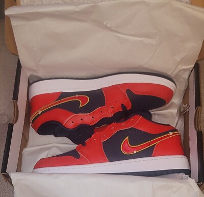 air jordan low se red