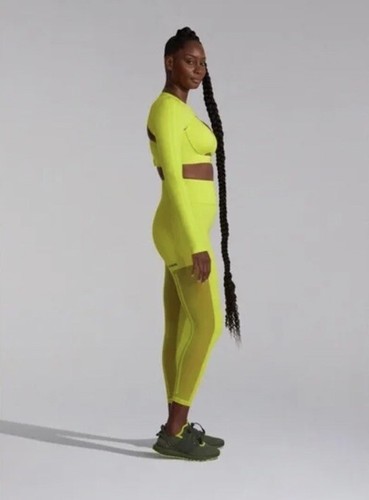 ADIDAS X IVY PARK BEYONCE PELOTON POWER TIGHT BRA 2 PIECE SET UK10 NEW WITH TAGS - Picture 9 of 17