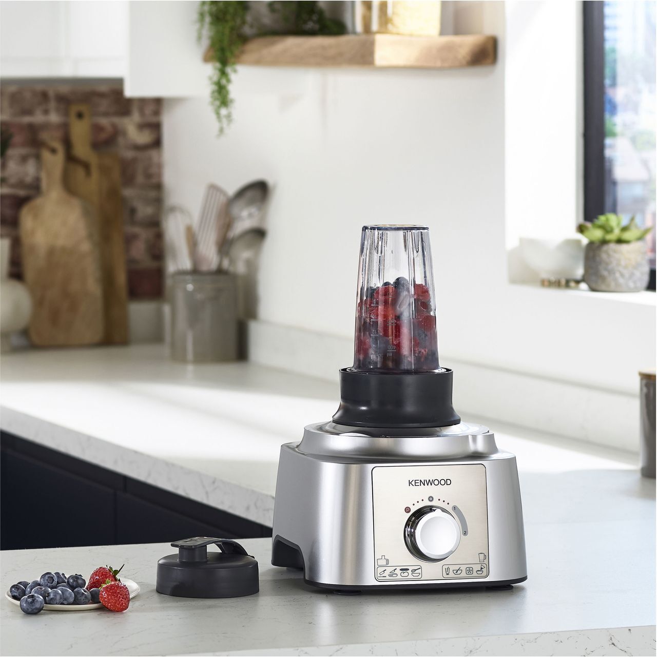 Kenwood FDP65.180SI MultiPro Express Food Processor 3 Litres 1000 Watt Variable