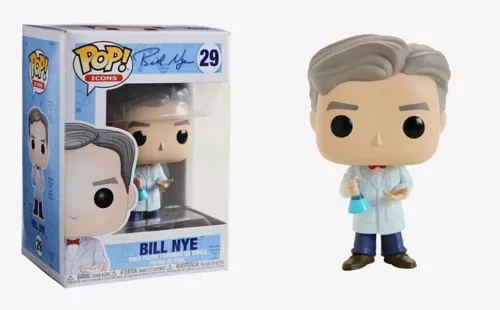 Bill Nye The Science Guy ICON Vinyl POP Figure Toy #29 FUNKO NEW NIB