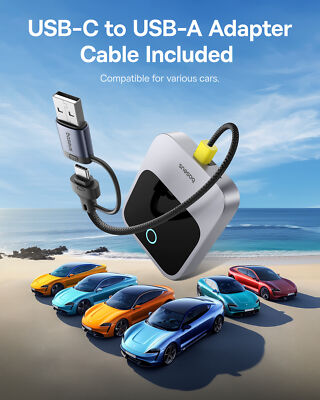 Wireless CarPlay Adapter BT5.0 Wifi Dongle Box Für iPhone Apple Wired CarPlay