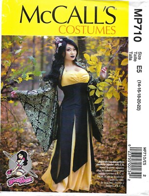 Pattern 7927 McCall's MP710 Boleros w Kimono Sleeve, Dresses & Skirts Sz 14-22 ...