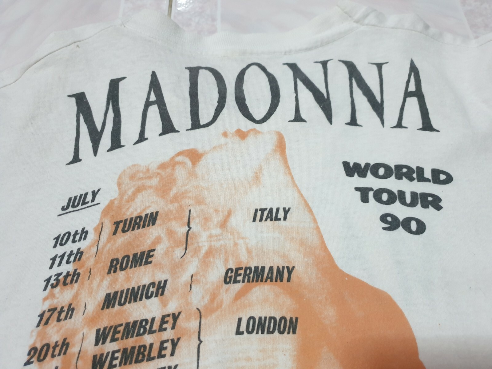 Rare 90s vintage Madonna blond ambition world tour 9… - Gem