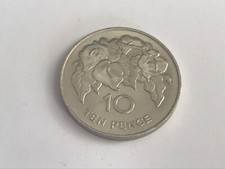 1984 St Helena and Ascension Islands Ten 10 Pence Coin