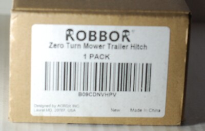 Zero Turn Mower Trailer Hitch, Universal Fit for Most of ZTR,3/4  Pin Hole
