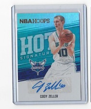 2017-18 Panini NBA Hoops Basketball Hot Signatures Insert #HS-CZ Cody Zeller