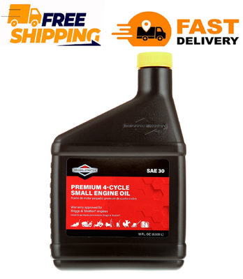 #ad Briggs amp; Stratton 100005 SAE 30W 4 Cycle Engine Oil 18 oz $5.50