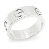 Cartier LOVE Classic Ring B4084748 K18WG White Gold US 4.5 EU 48