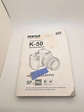 Pentax K-50 Operating Manual: 300 Pages Protective Covers