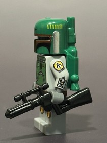 LEGO Star Wars Cloud City Boba Fett Custom Minifigure (10123) Printed On Lego!