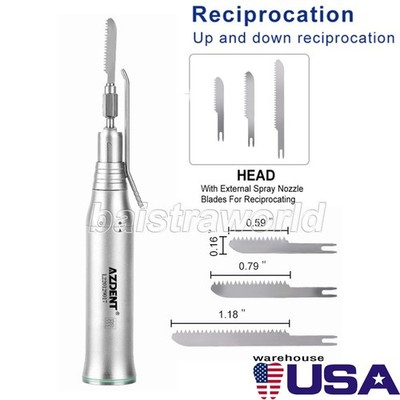 1 Pc Dental Micro Saw 3.2:1 Up & Down Reciprocating Bone Cutting Handpiece