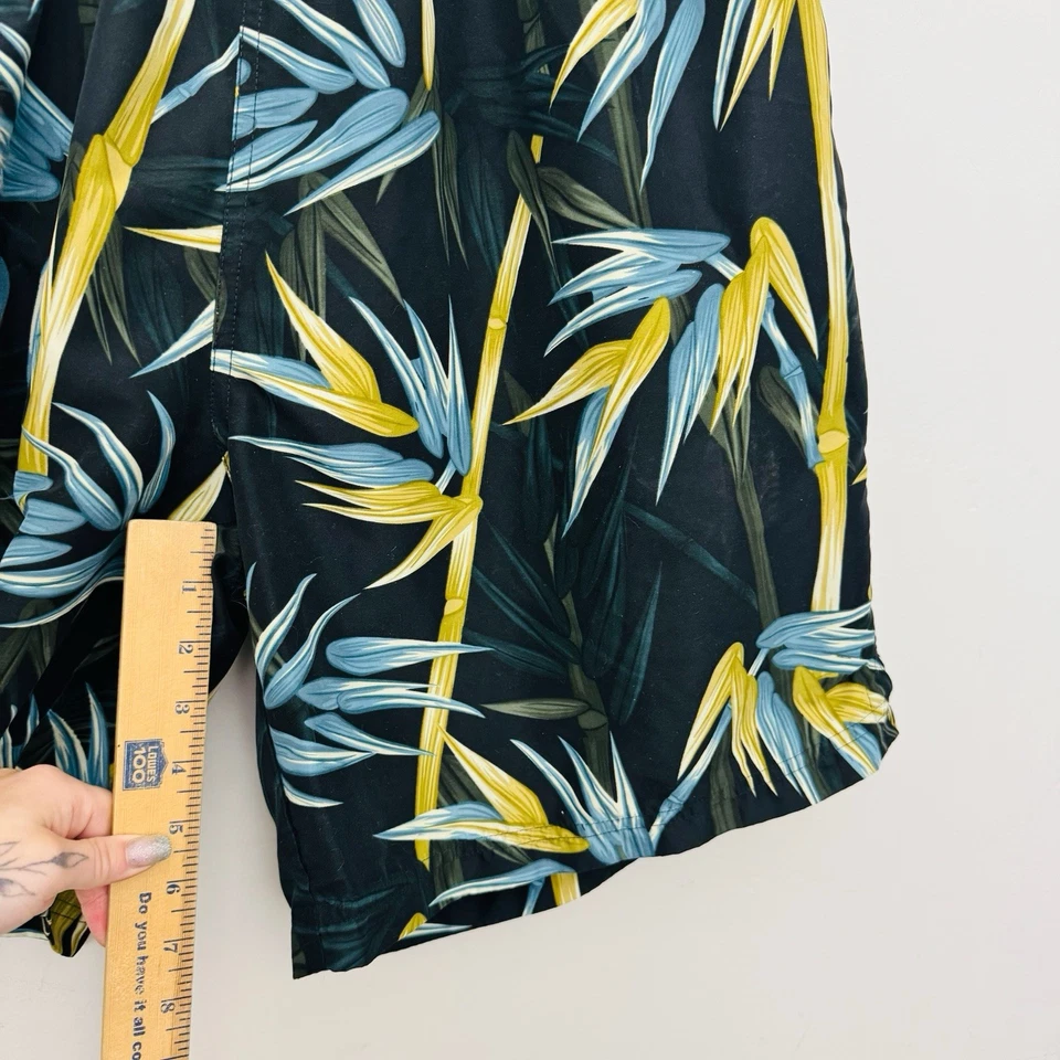 Pantalones Cortos Tropicales Paradise Collection Azul Y Verde Para Hombre Talla 2XL Foto 4 de 4