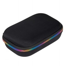 Black  Rainbow Pencil Box Girls Cute Case School Large Capacity Organizer
