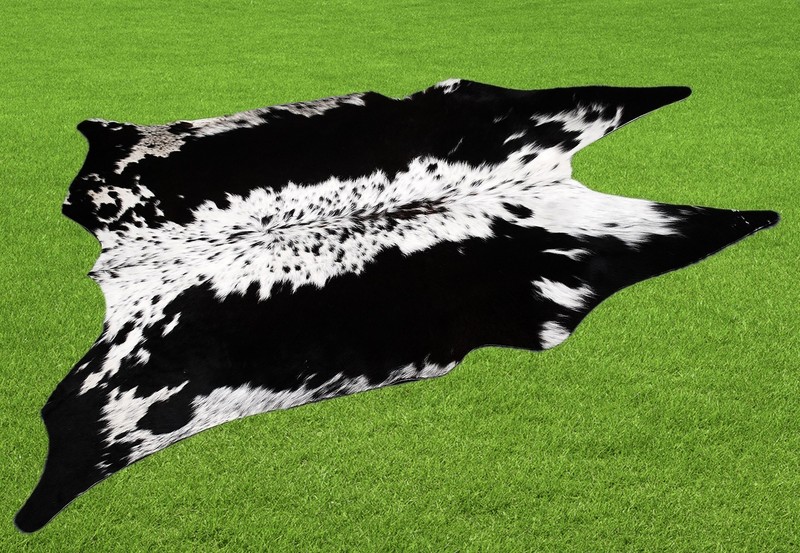 100% New Cowhide Rugs Area Cow Skin Leather (57" x 54") Cow hide SA-3424