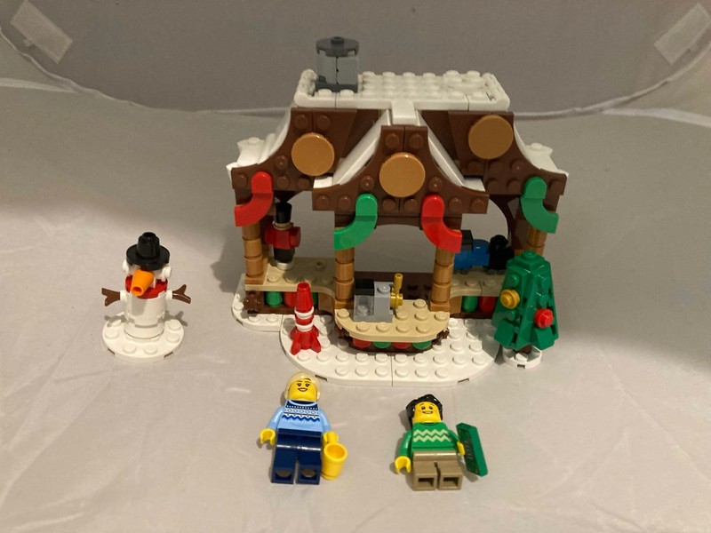 Lego Creator 40602 - Christmas Winter Market Stall - 100% Complete - VGC