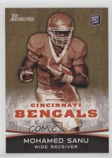 2012 Bowman Gold Mohamed Sanu #152 0w8