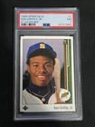 1989 Upper Deck - Ken Griffey Jr #1 (RC) Psa 7