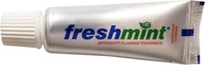 144 Tubes of 0.6 oz. Anticavity Fluoride Toothpaste, Metallic Tube, Tubes do ...