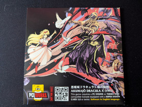 Akumajo Dracula X Castlevania Rondo of Blood TurboGrafx 16 Super CD PCEWorks Ver