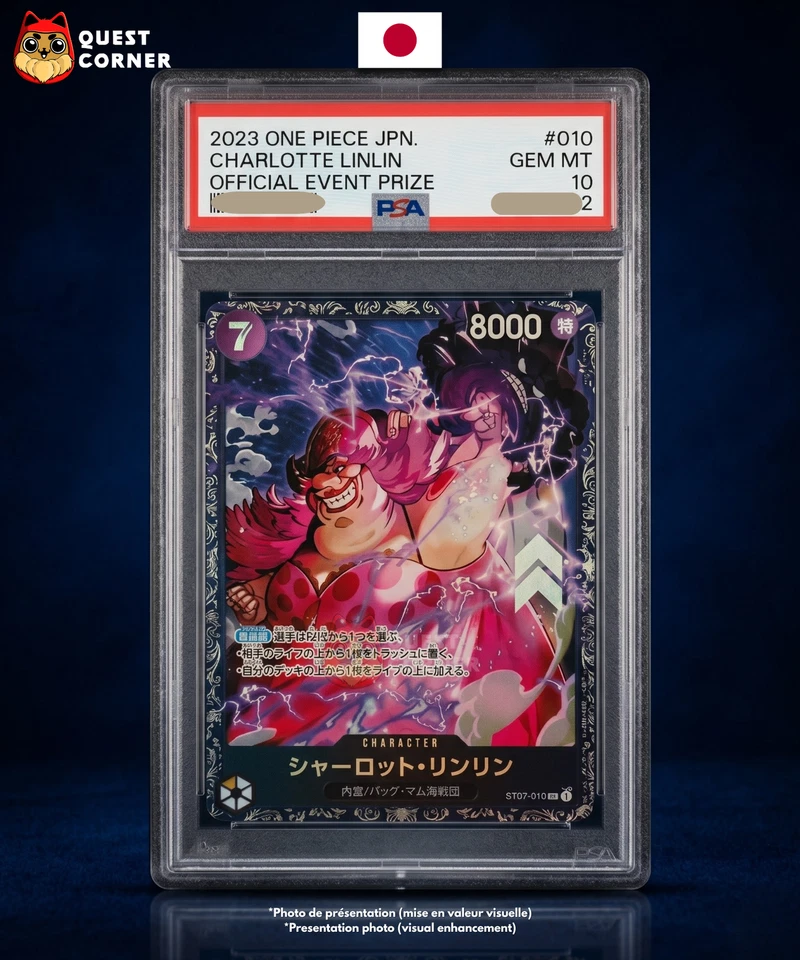 One Piece Card Charlotte Linlin ST07-010 Event Prize 2023 Japanese PSA 10