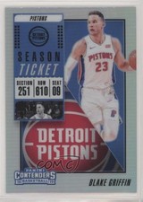2018 Contenders Season Ticket Premium Edition Silver Prizm Blake Griffin #66 fm0