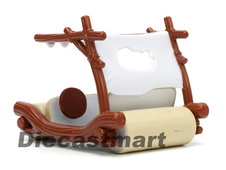 Литая модель автомобиля Jada 1:32 Hollywood Rides Fred Flintstone & Flintmobile 33382 - Изображение 3 из 4