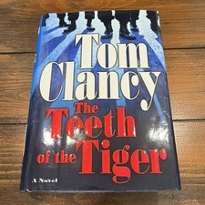 Tom Clancy The Teeth of the Tiger Hardcover first edition ?  2003 w/ Dust Jacket