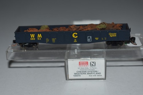 Góndola escala N MTL 105070 Western Maryland 50' con carga 58004 C55169 | Zustand: Used
