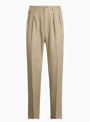 Ralph Lauren Polo Whitman Relaxed Fit Herringbone Pant Trouser