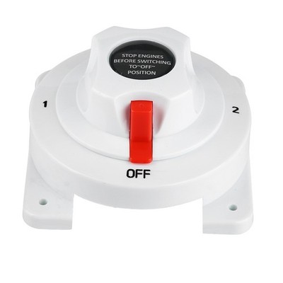 12-36V BOTH/Off Dual Battery Isolator Selector Switch For Boat/RV/Caravan/Ya SET