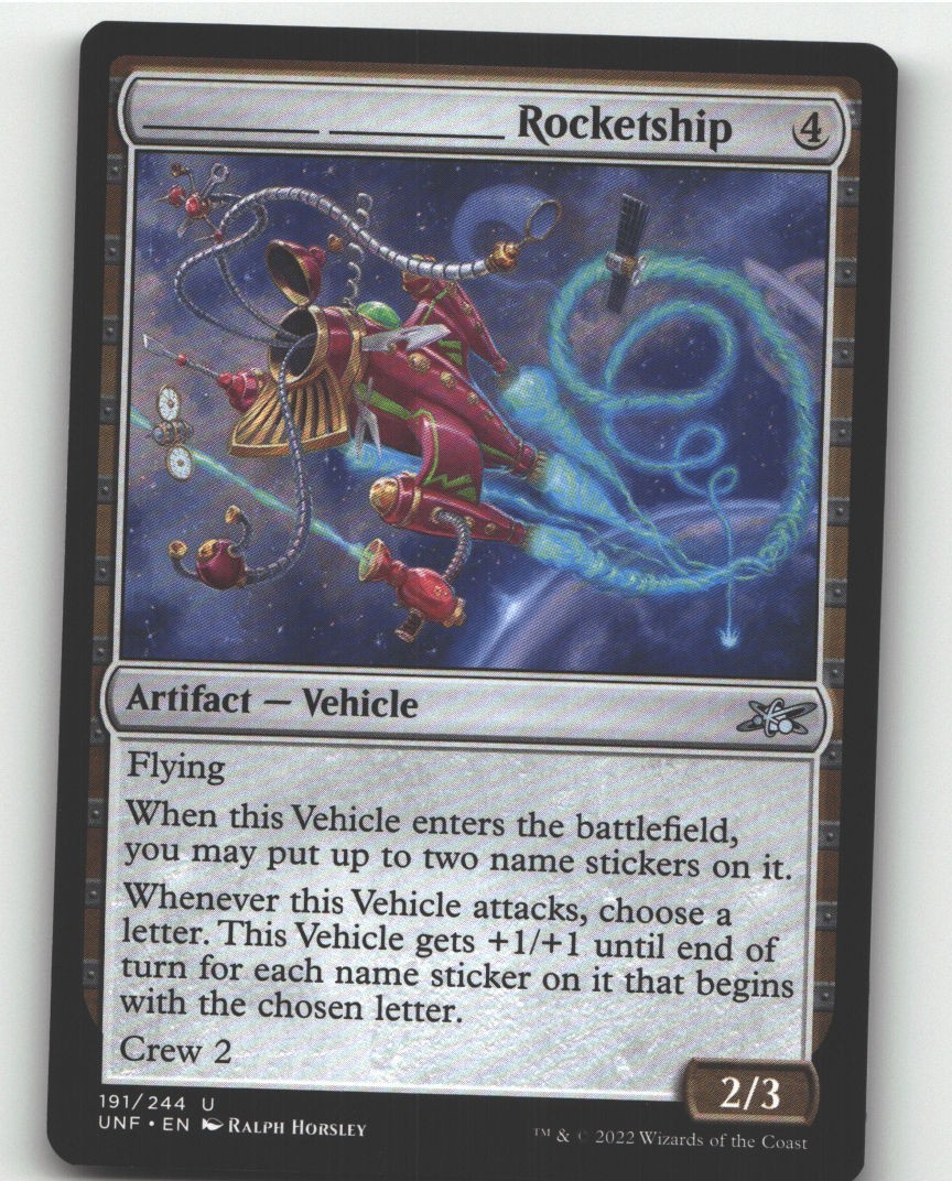 _______ _______ Rocketship- (NM)--EN-[UNF - 191]